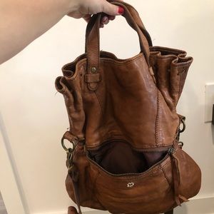Lucky brand luggage leather bag